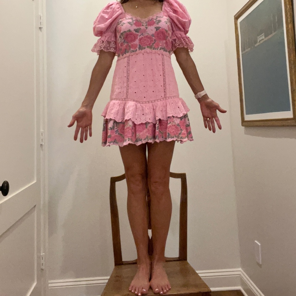 LoveShackFancy Mini Dress